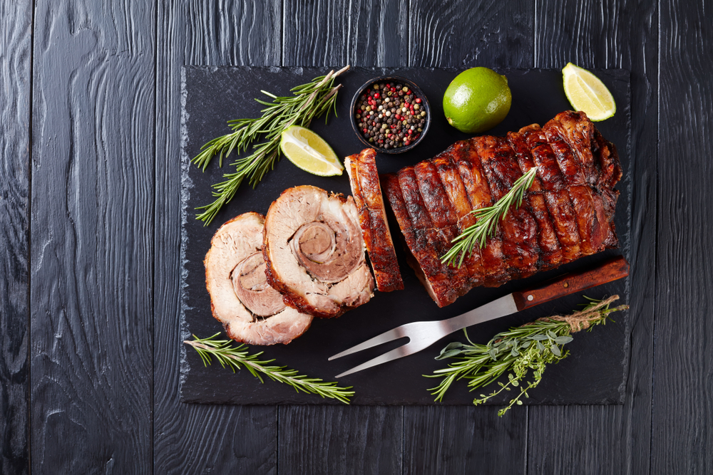 Weihnachtsessen mit Schweinefilet Heilig-Abend Mahl anders