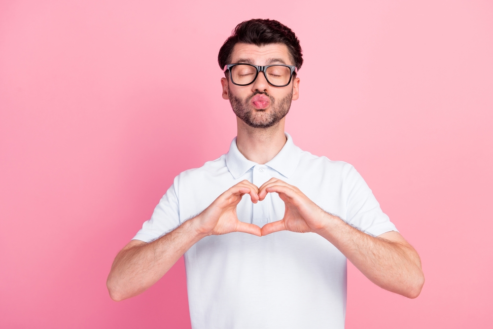 Portrait,Photo,Of,Young,Attractive,Handsome,Positive,Guy,Wear,Glasses