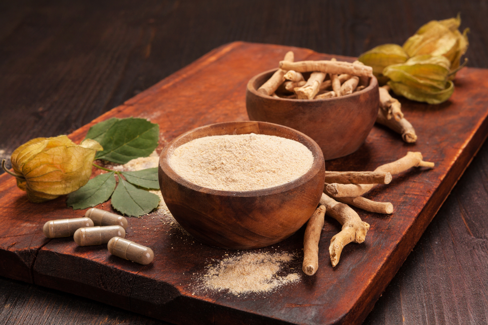 Roots,And,Powder,Of,Ashwagandha,Also,Known,As,Indian,Ginseng