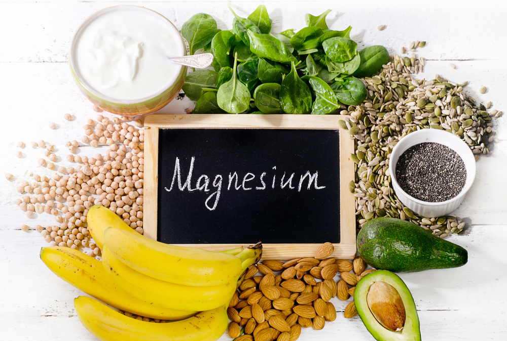 Products,Containing,Magnesium.,Healthy,Food,Concept.,Top,View