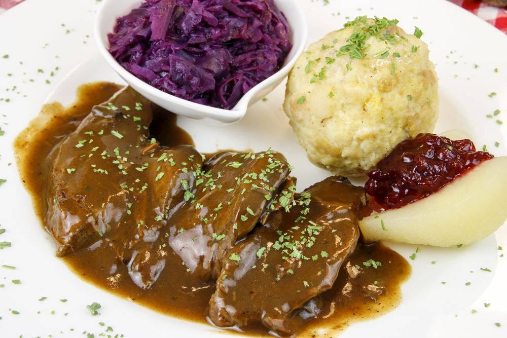 Roast,Venison,With,Bread,Dumpling