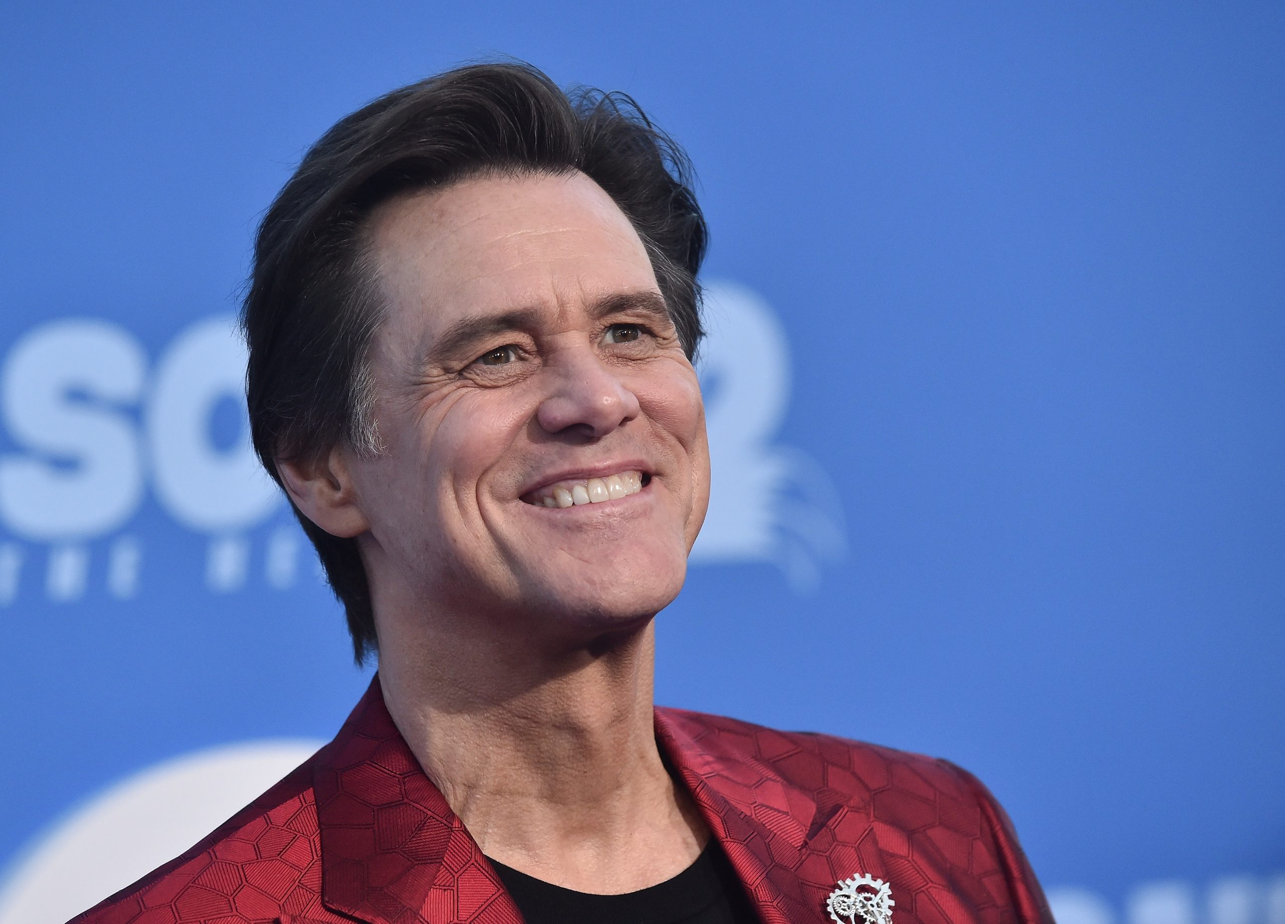 Jim Carrey auf dem roten Teppich