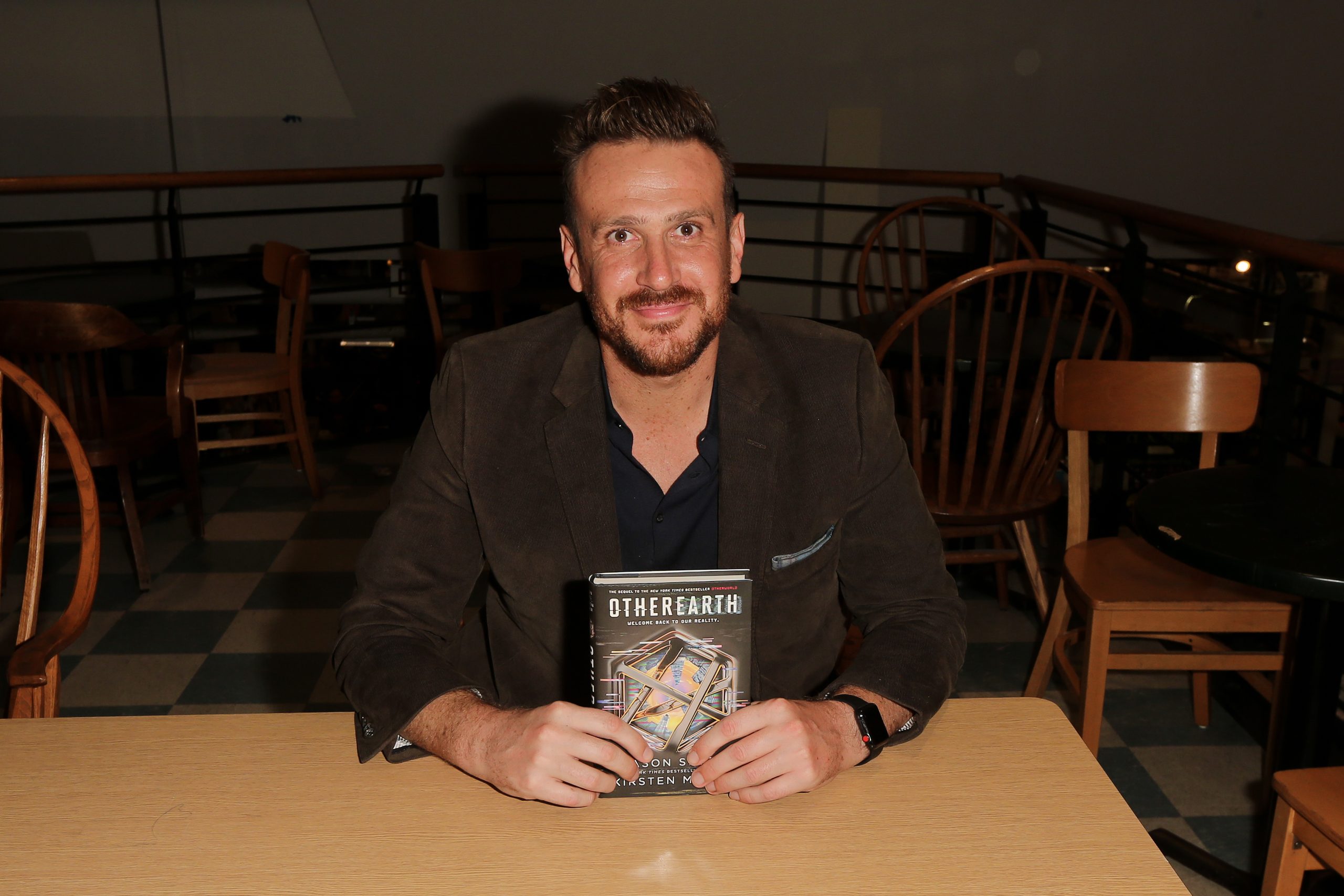 Jason Segel bei seiner Buchveröffentlichung