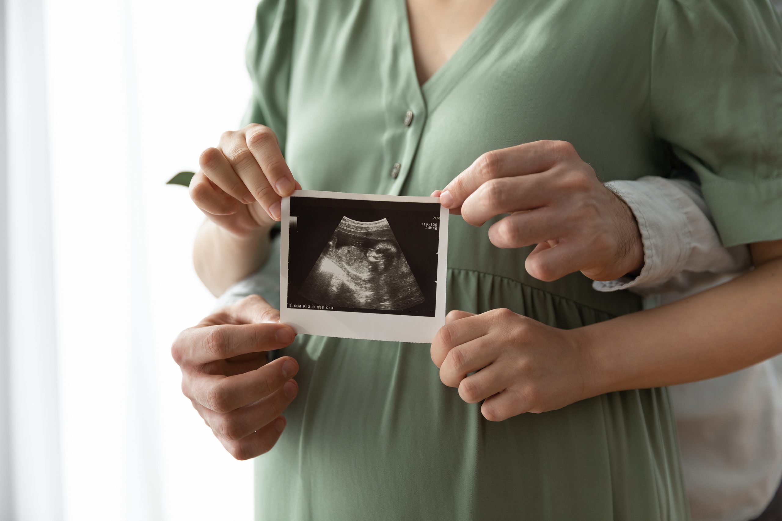 Der Ultraschall ist Teil der ersten großen Vorsorgeuntersuchung einer Schwangeren.