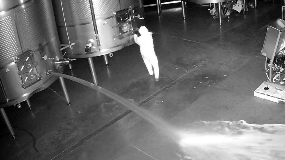 Unbekannter verschüttet Wein im Wert von 2,5 Millionen Euro in Spanien