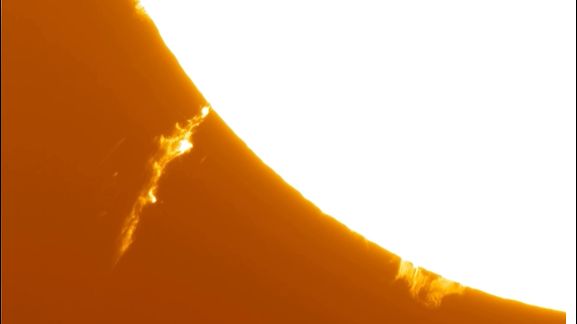 „Plasma-Fontäne“: Astro-Fotograf macht spektakuläre Aufnahmen von der Sonne