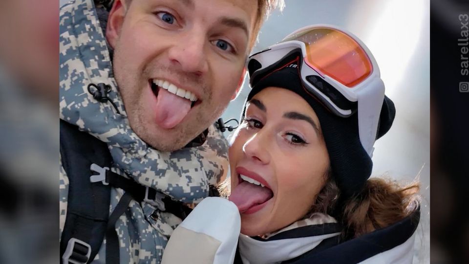 „Muss operiert werden“: Sarah Engels verletzt sich im Skiurlaub