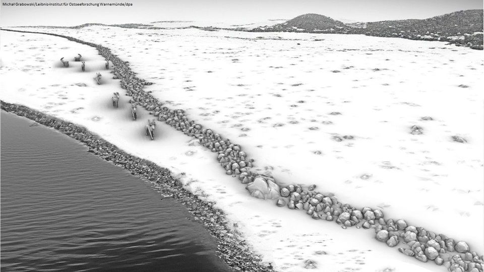 10.000 Jahre alt: Mysteriöser Steinwall in der Ostsee entdeckt