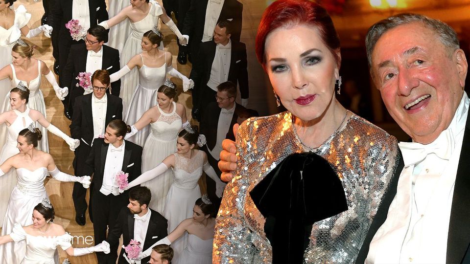 Priscilla Presley Ehrengast beim Wiener Opernball