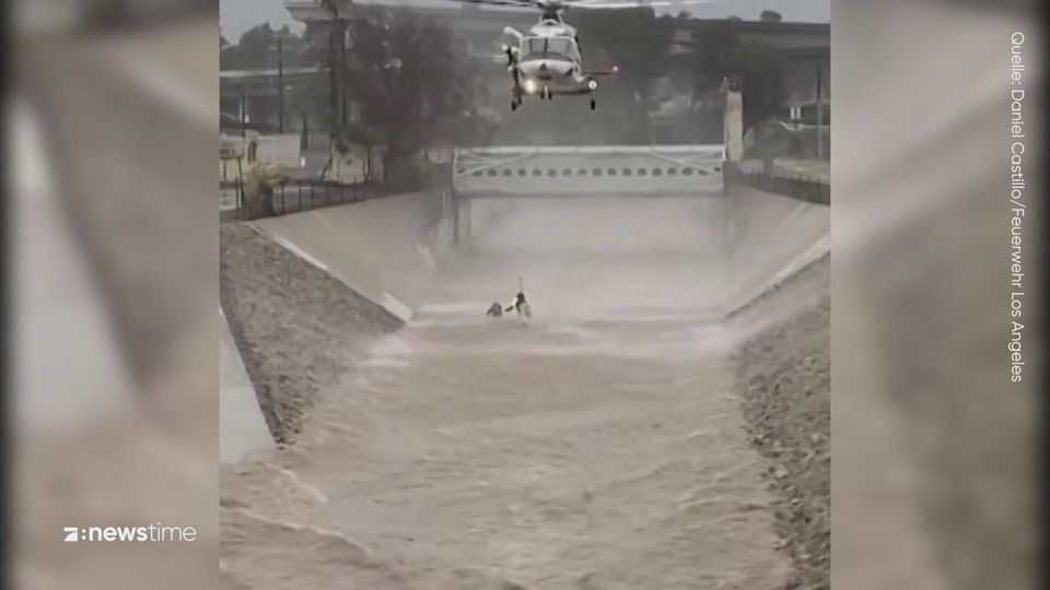 Drama in Kalifornien: Mann will Hund retten und gerät selber in Notsituation