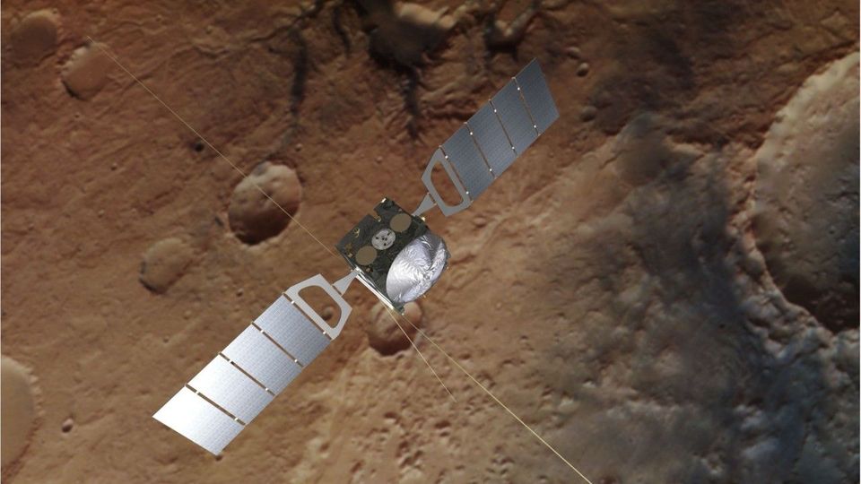 Esa-Aufnahmen vom „Mars Express“: So hat man Erde und Mond noch nie gesehen