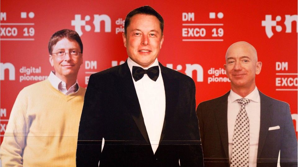 Superreiche werden reicher: Fünf Männer verdoppeln Vermögen seit 2020