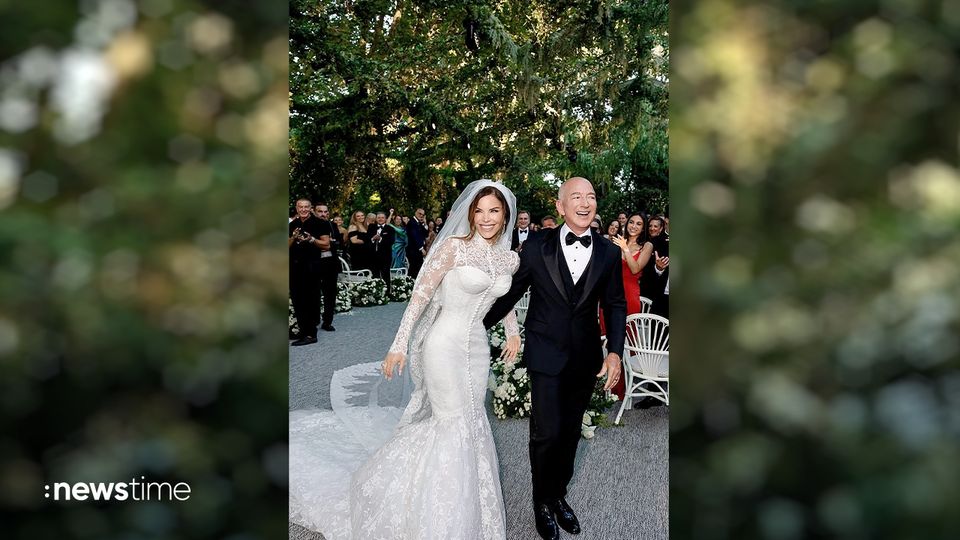 Venedig: Lauren Sánchez und Jeff Bezos heiraten