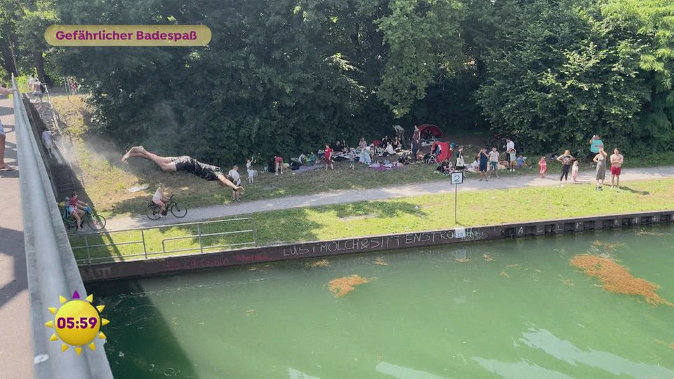 Gefährlicher Badespaß