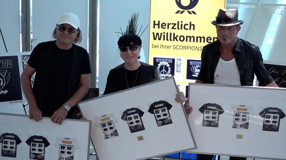Limitierte Scorpions-Sondermarke zum 60. Band-Jubiläum