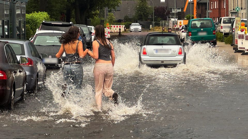 Unwetter nach Hitzewelle