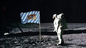 Söder träumt mit Bayern vom Mond