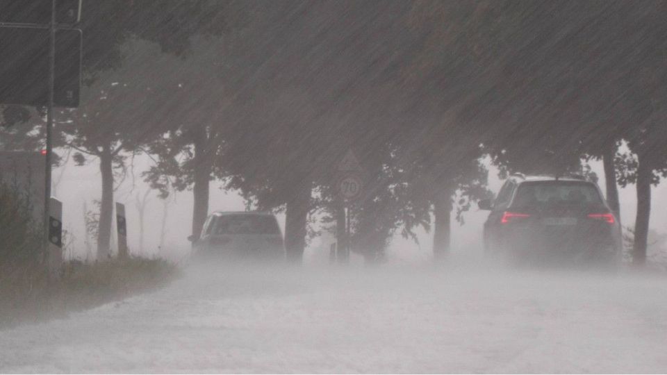 Starkregen und Gewitter im Anmarsch
