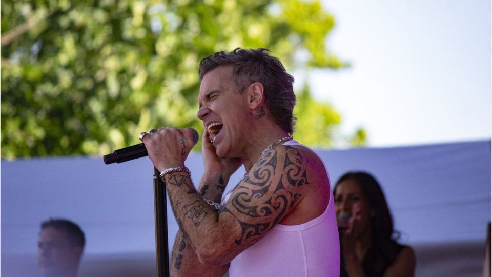 Unwettergefahr: Robbie-Williams-Konzert abgesagt