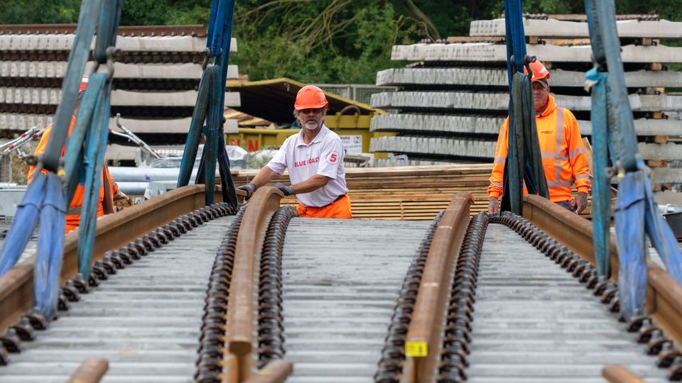 Vollsperrung zwischen Hamburg und Berlin