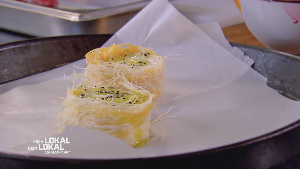 Knuspriger Ziegenkäse