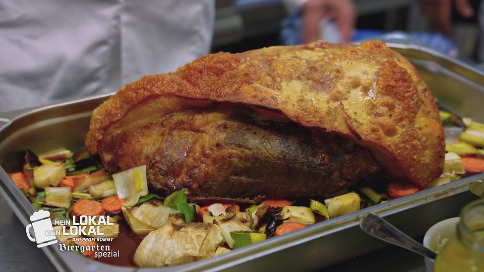 Der perfekten Garpunkt beim Schweinsbraten