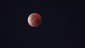Totale Mondfinsternis über Deutschland