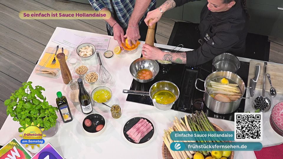 Sauce Hollandaise: Tipps von der Profiköchin