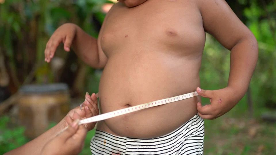 Mehr Kinder fettleibig als untergewichtig