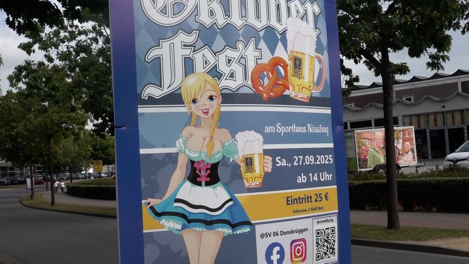 Werbung für Oktoberfest sorgt für Aufregung