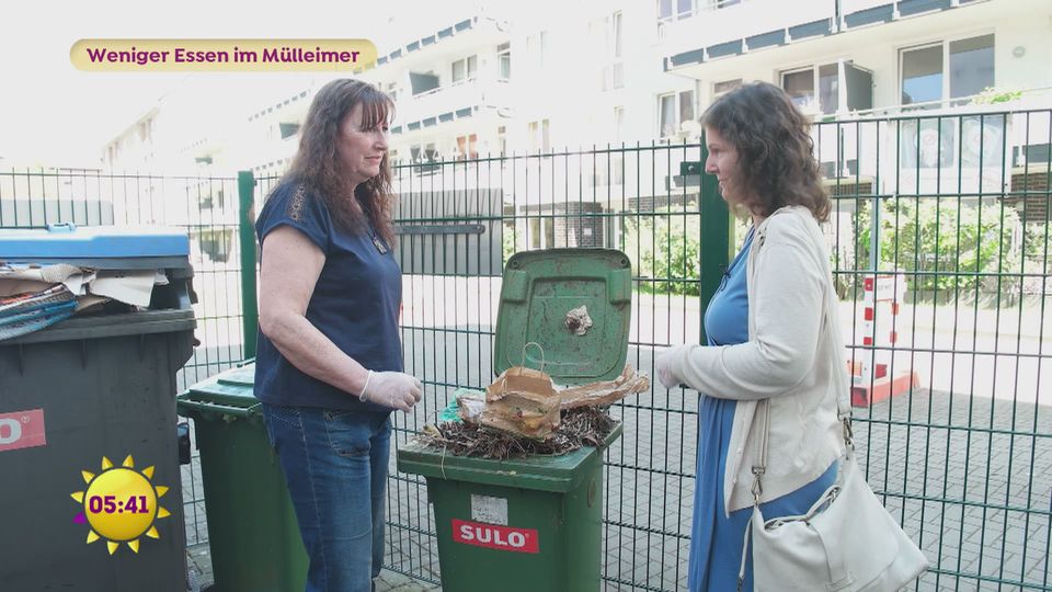 Weniger Essen im Mülleimer
