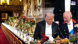 Pompöses Staatsbankett für Donald Trump