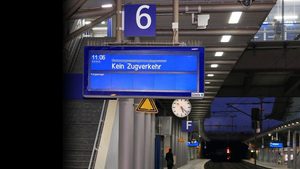 Eingeschränkter Bahnverkehr im Norden