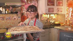 Vegetarischer Flammkuchen à la Cynthia Barcomi