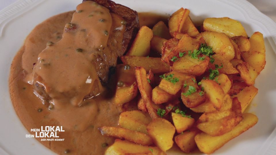 Hessenschnitzel im „Gasthof zur Ziegelhütte“