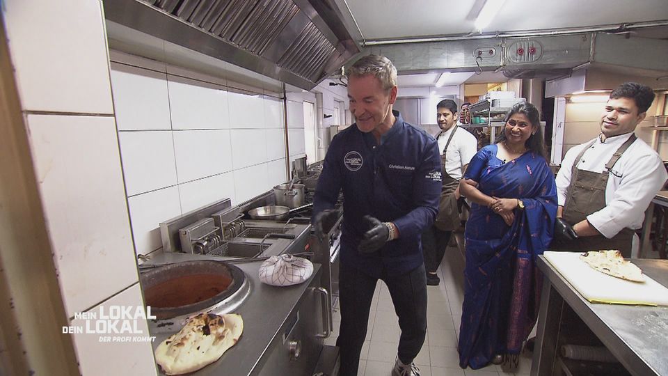 Tandoori, Naan und Butter-Chicken