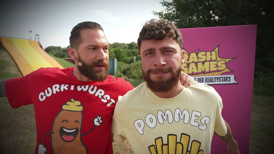 Currywurst und Pommes: Oliver Sanne und Umut Tekin