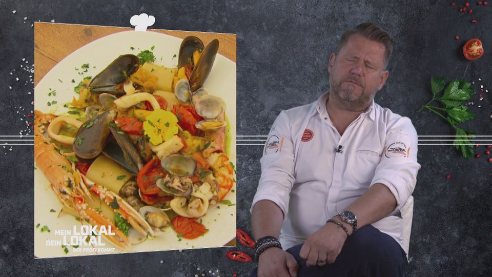Pasta mit Meeresfrüchten für Mike Süsser
