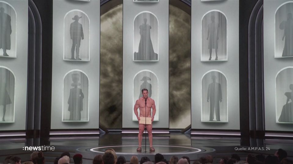 Oscar-Verleihung: Glamouröse Show inklusive Nacktflitzer