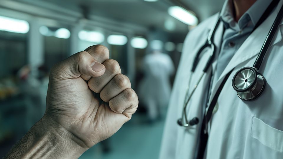 Zunehmende Gewalt auch in Praxen – härtere Strafen gefordert