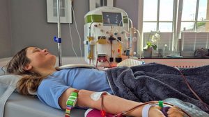 Sarah Tiedemann kämpft gegen Krankheit