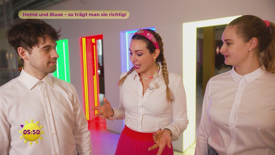 Hemd und Bluse richtig stylen