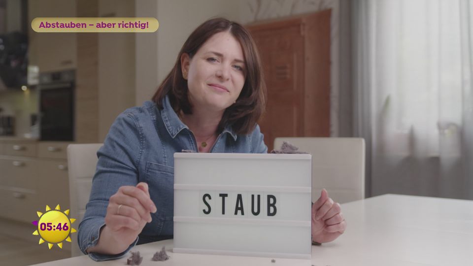 Abstauben – aber richtig!