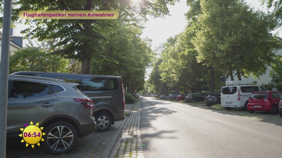 Flughafenparker nerven Anwohner