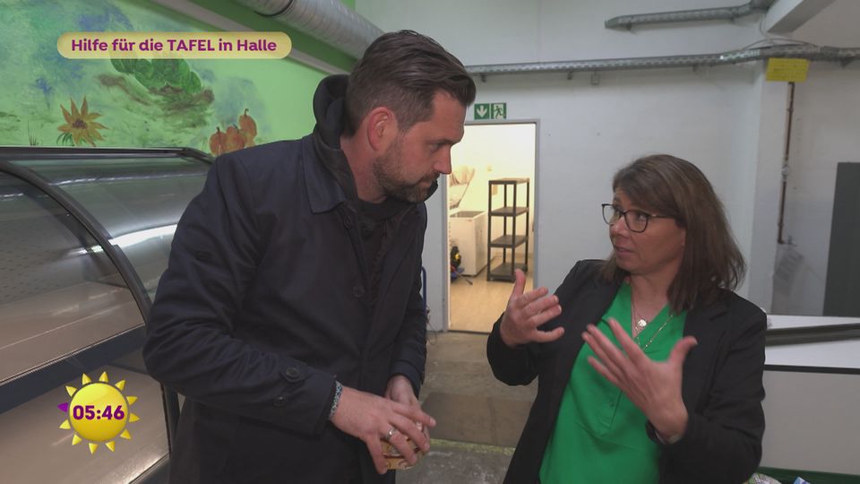 Hilfe für die „Tafel“ in Halle