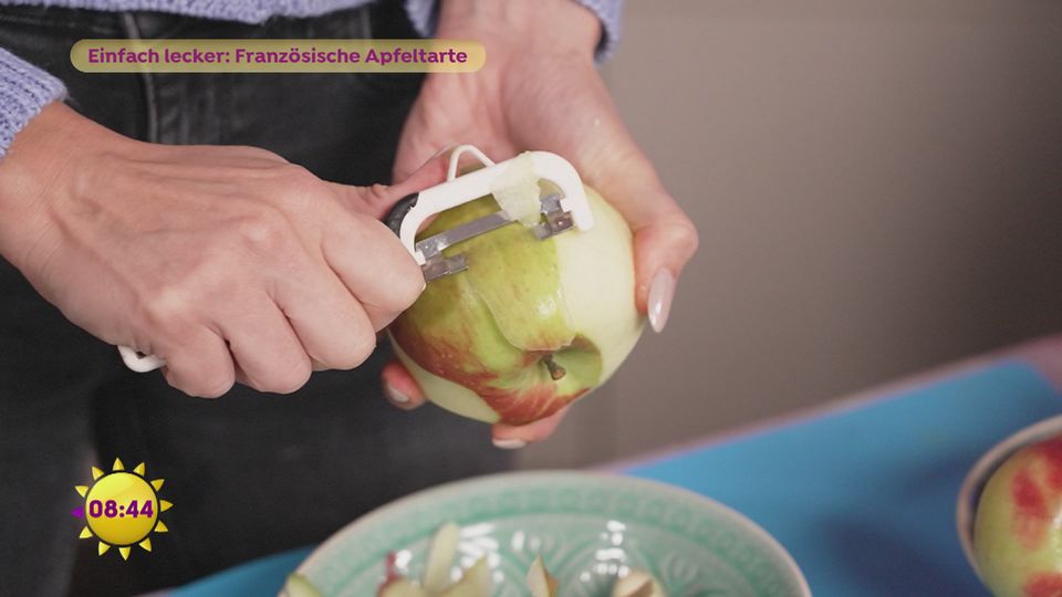 Einfach lecker: Französische Apfeltarte