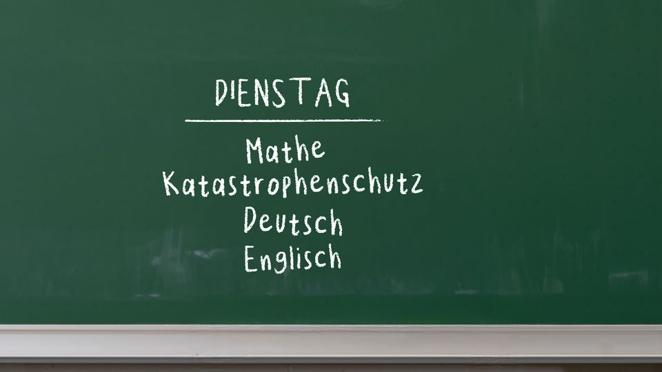 Bald Katastrophenschutz auf dem Stundenplan?