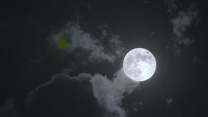 Supermond über Deutschland zu sehen