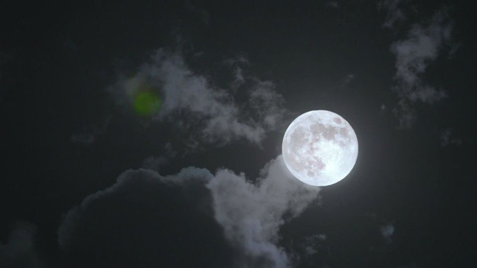 Supermond über Deutschland zu sehen