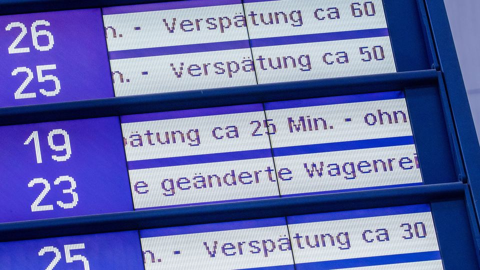 Nur jeder zweite Zug pünktlich